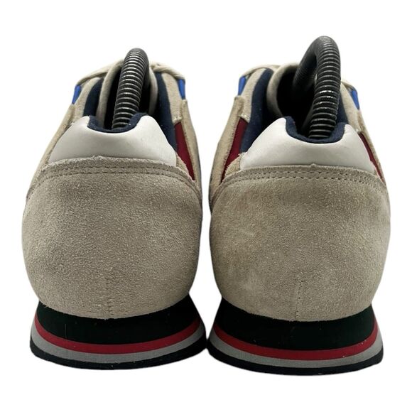 REPRODUCTION OF FOUND Shoes Men Size 8 French Military Trainer Green Off White - Picture 4 of 7